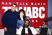 Ruby Tuesday as "Legs" on the poplular "James and Joel" Show
