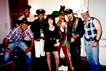 Ruby Tuesday interviewing the Village People